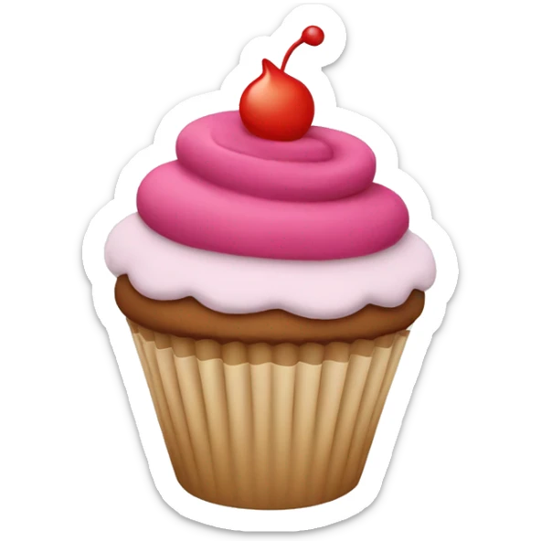 Cupcake sticker