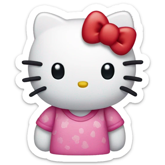 Hello kitty sticker