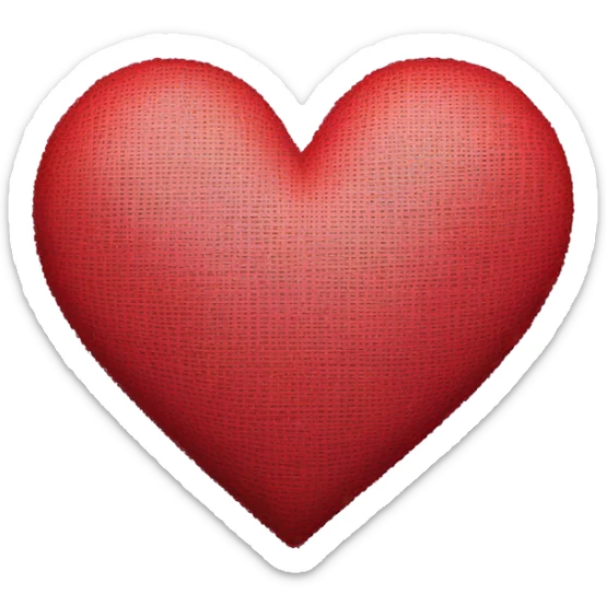 Heart sticker