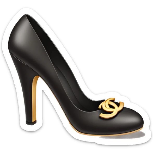 Chanel heel sticker