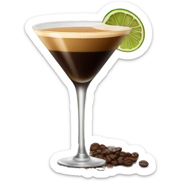 Espresso martini sticker