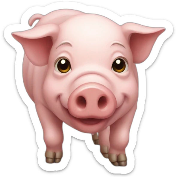 old pig sticker