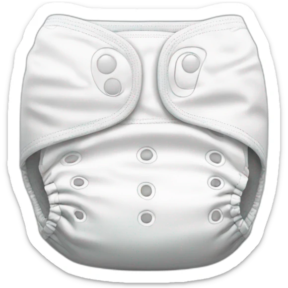 Diaper sticker