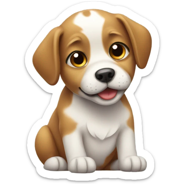 cute dog sticker