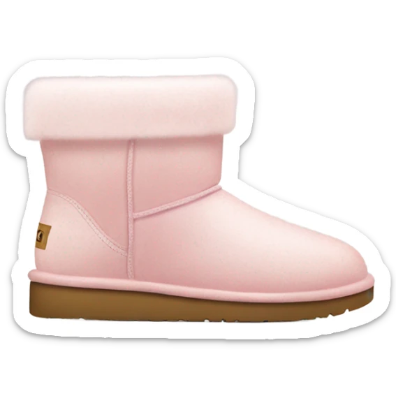 Pink uggs sticker