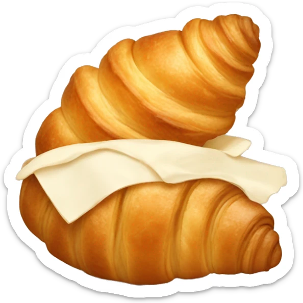 Croissant sticker