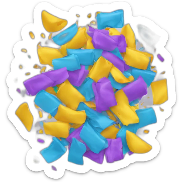 confetti sticker