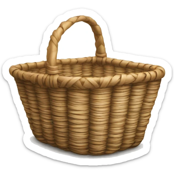Basket sticker