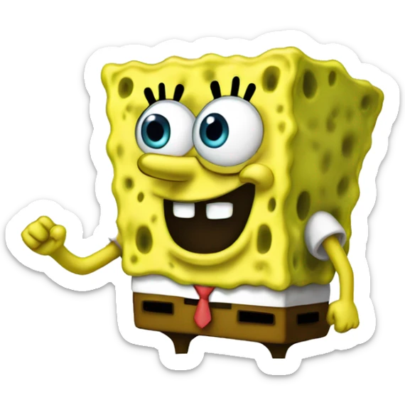 spongebob sticker