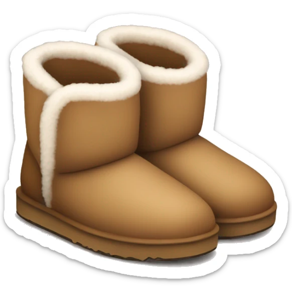 UGG slippers  sticker