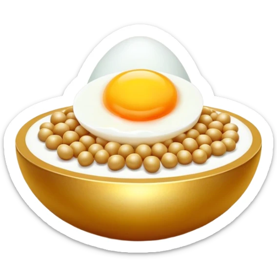 K2-rich foods (cheese, egg yolk, natto) emitting golden beams toward a luminous bone with a bright golden dot at its center. The scene is surrounded by an ethereal glow representing vitamin K2's ability to direct calcium to where it belongs. sticker
