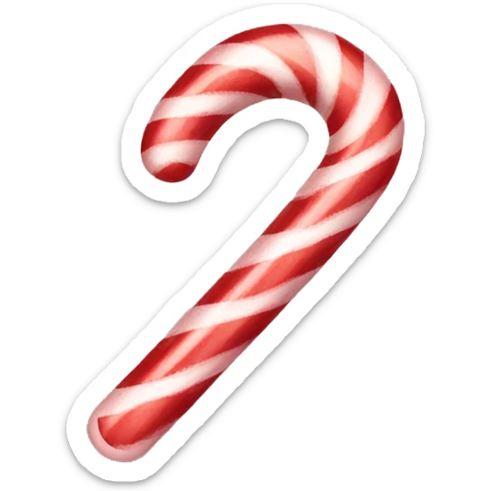candy cane sticker