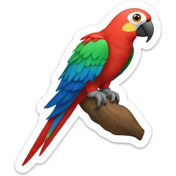 parrot sticker