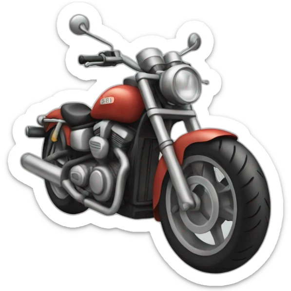 motorcycle sticker