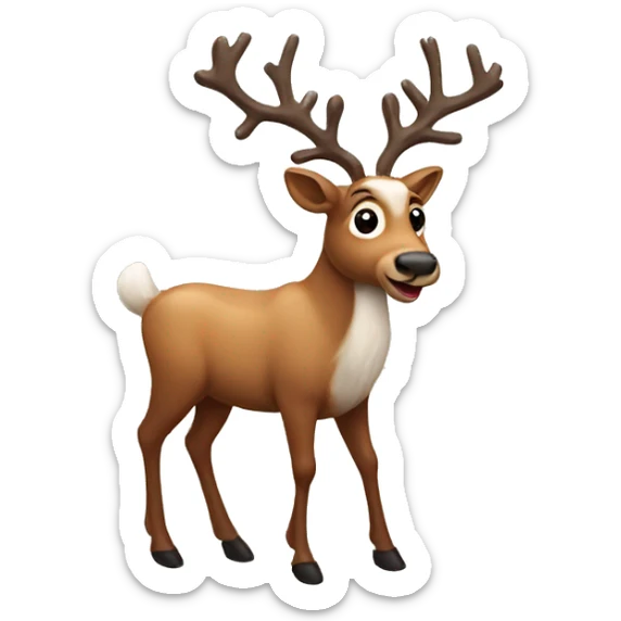 Reindeer  sticker