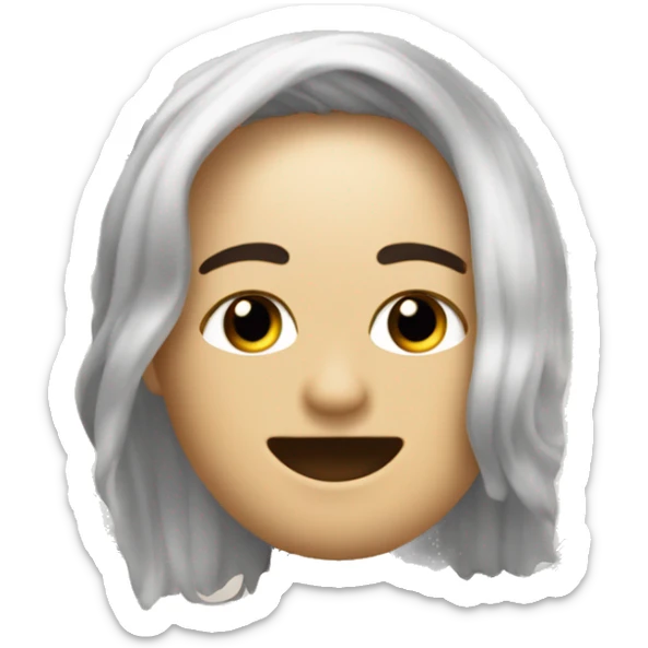 Emoji de enamorado de WhatsApp con signos de música y audífonos  sticker