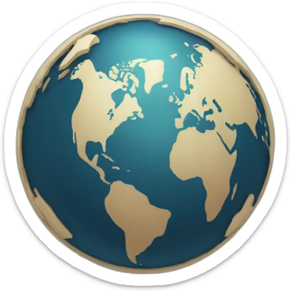 globe sticker