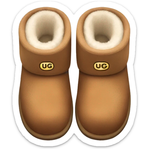UGG slippers  sticker