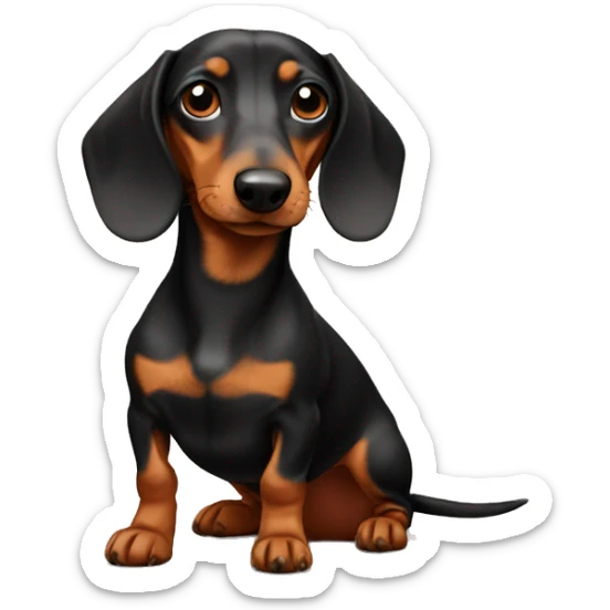 Dachshund sticker