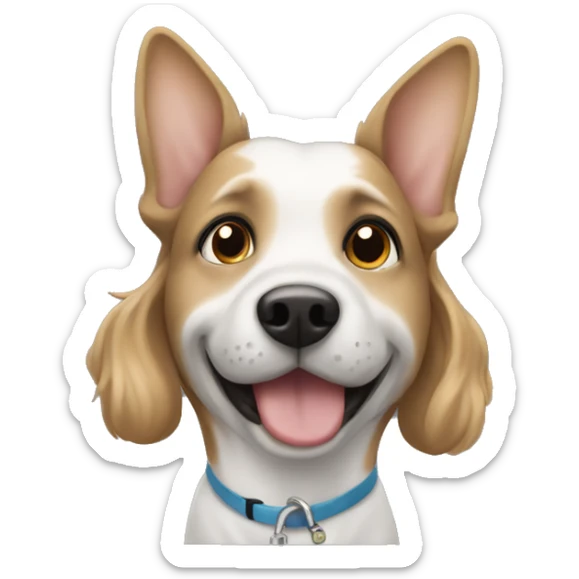 Hund in New York sticker