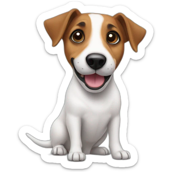 Jack russel sticker