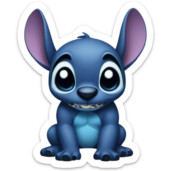 Stitch sticker
