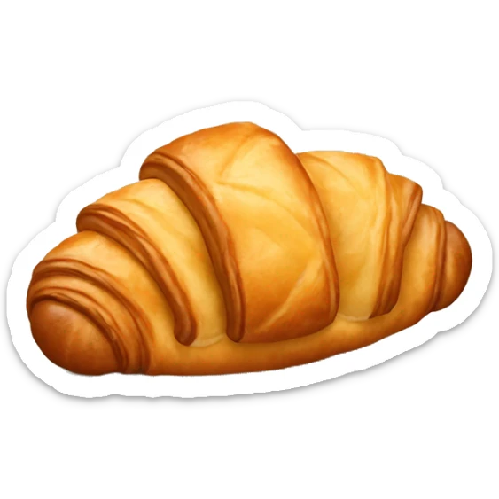 Croissant sticker