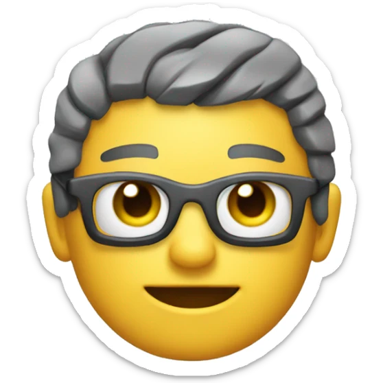 Create an emoji for the chatbot on the website of Get a Grip, an marketing office sticker