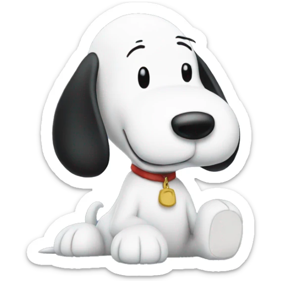 Snoopy sticker