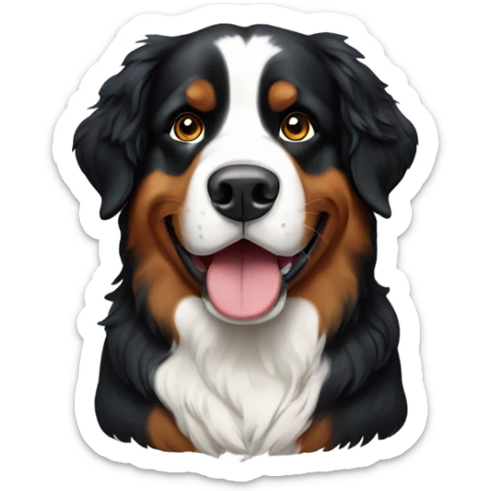 Bernese mountain dog sticker