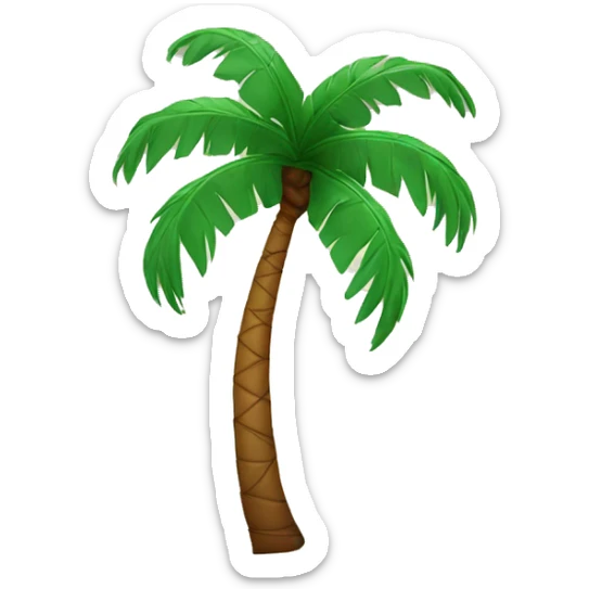 Palm tree sticker