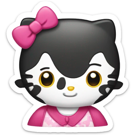 hello kitty  sticker