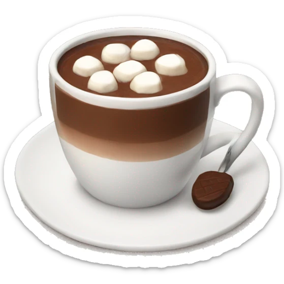 Hot chocolate  sticker