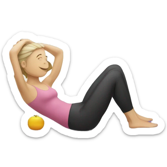 pilates sticker
