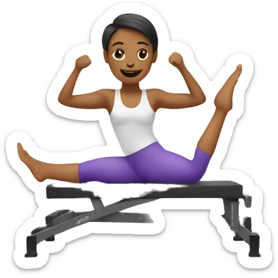 Pilates sticker