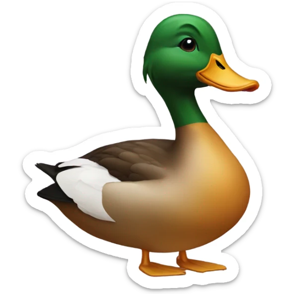 Duck sticker