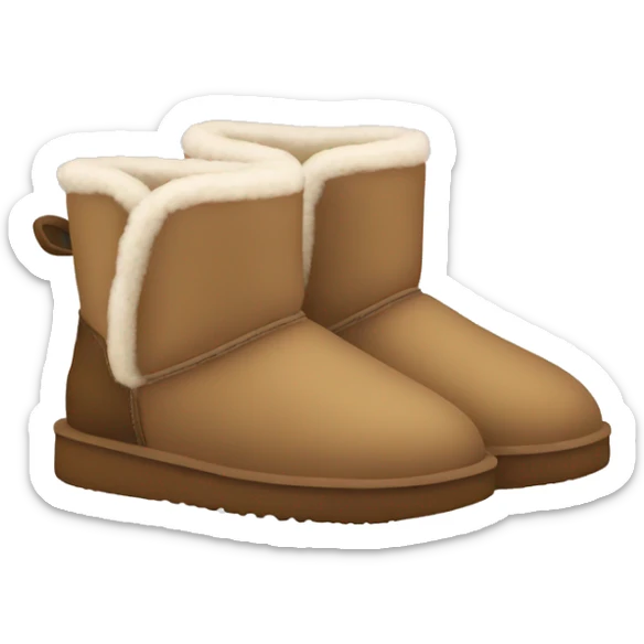 UGG slippers  sticker