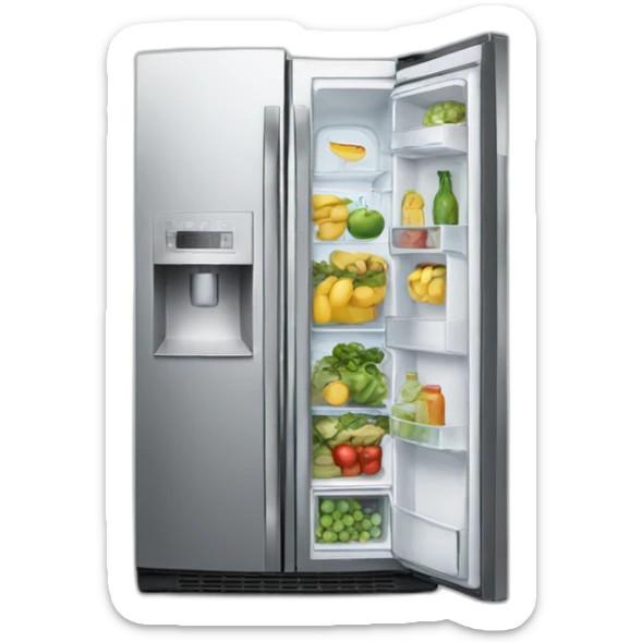 Fridge sticker