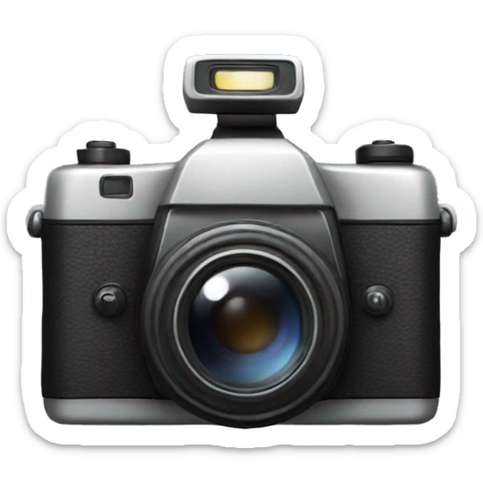 A camera sticker