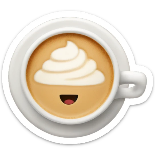 Latte  sticker
