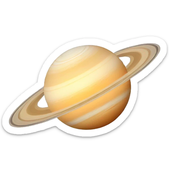 Saturn sticker