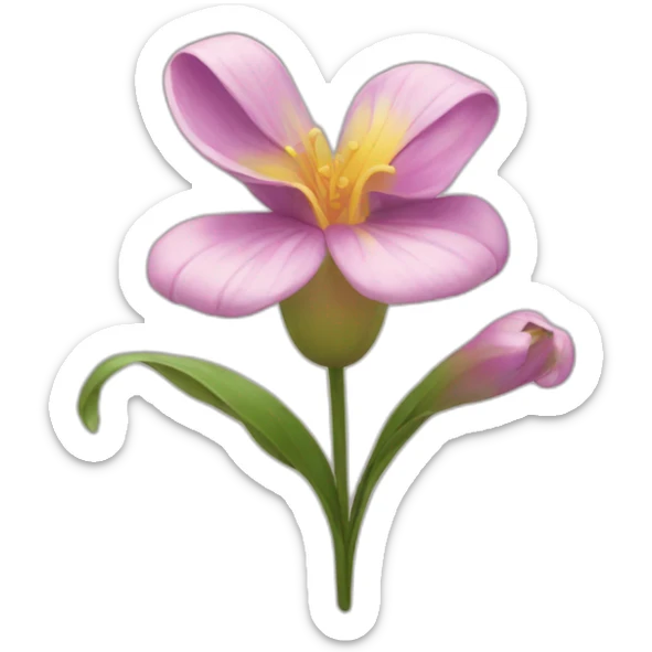 fleur sticker