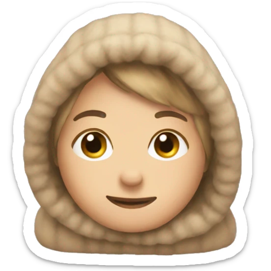 Cozy emojis sticker