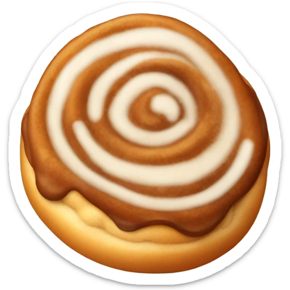 Cinnamon roll sticker