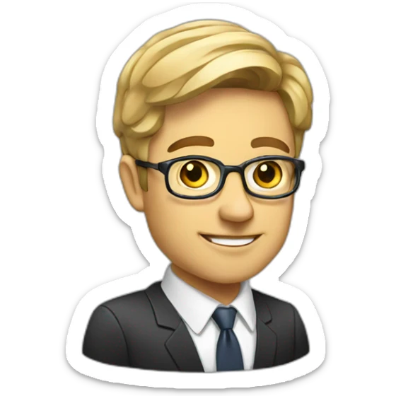 a lawyer with a great and annual expertise on digital law and digital contract sticker