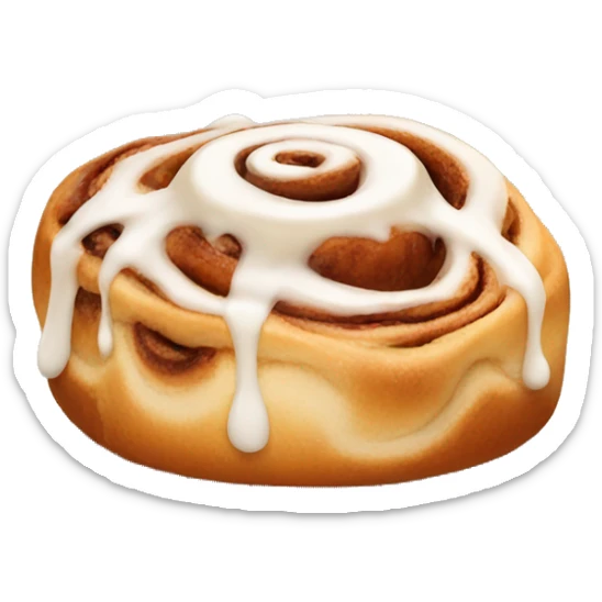Cinnamon roll sticker