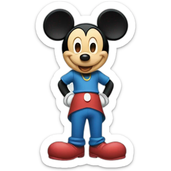 Mickey sticker