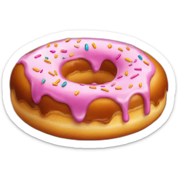 Donut sticker