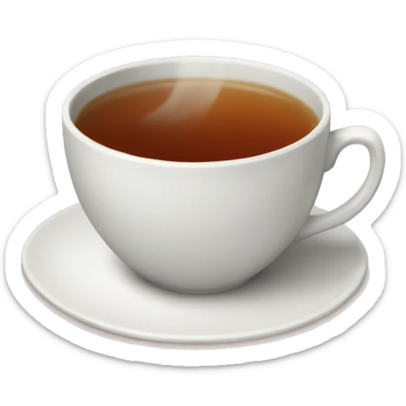 Tea sticker