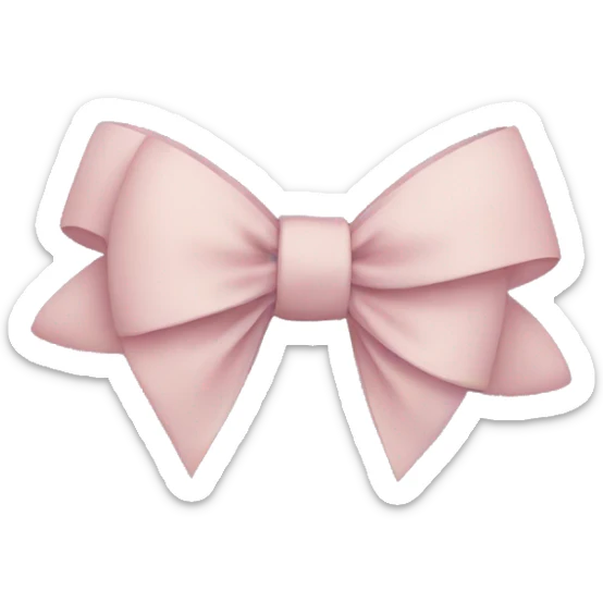 Bow sticker